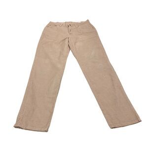 Vintage Levis Womens 941 Brown Corduroy Classic Fit Straight Leg Pants 12 USA